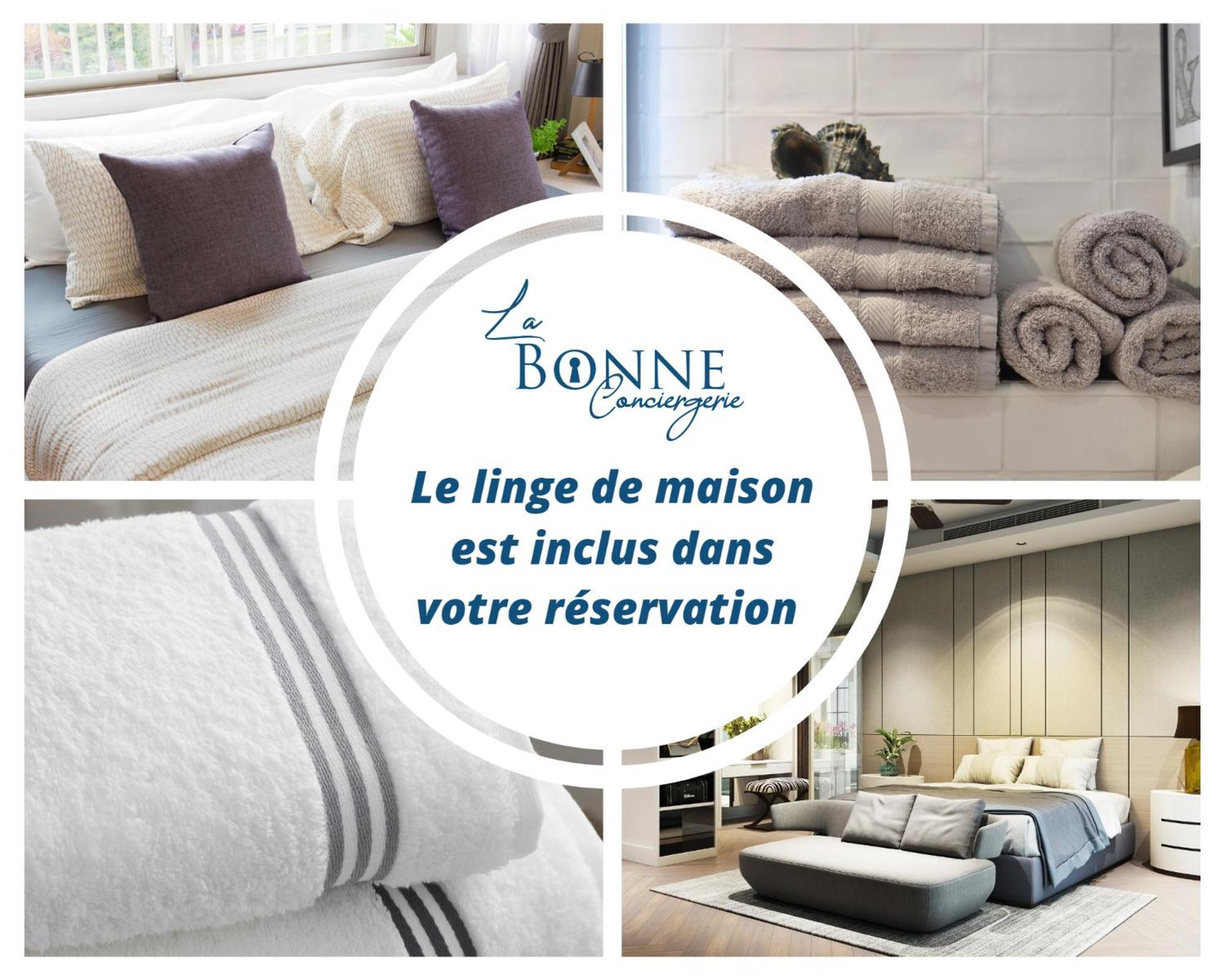 La Perle Marine * Plage A 15 Min * Parking Prive * Literie Confortable ลา กร็องเดอ-ม็อต ภายนอก รูปภาพ